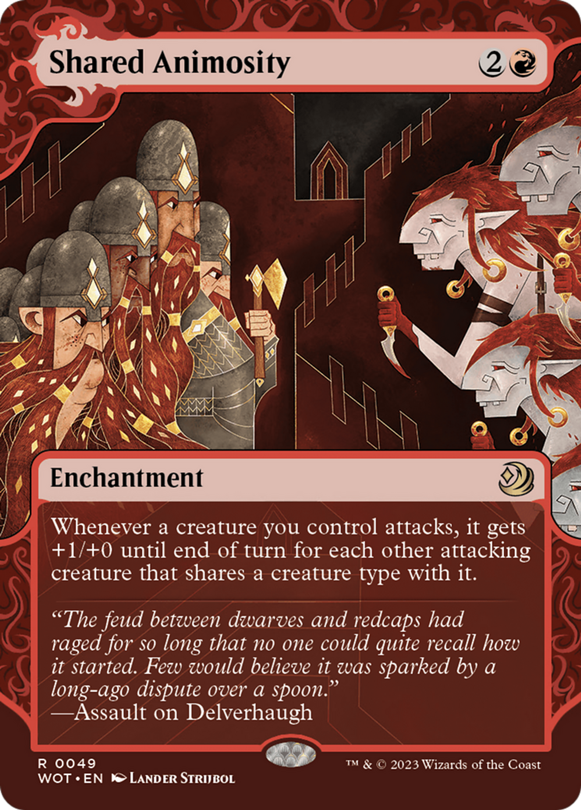 Shared Animosity — Wilds of Eldraine: Enchanting Tales — Magic: The Gathering