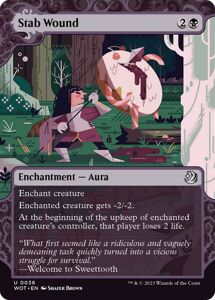 Stab Wound — Wilds of Eldraine: Enchanting Tales — Magic: The Gathering