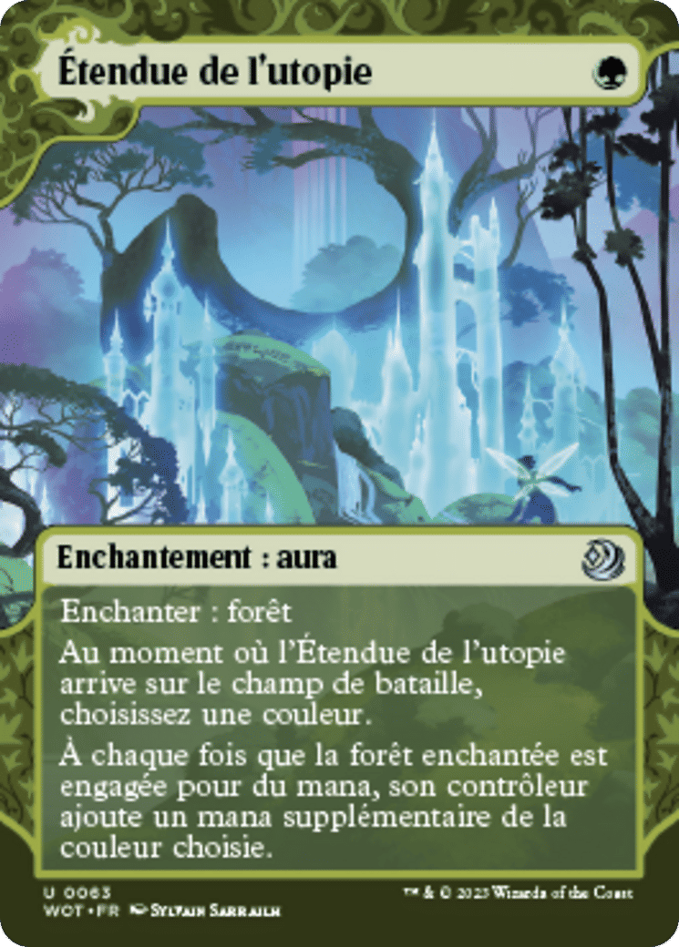 Étendue de l'utopie from Wilds of Eldraine: Enchanting Tales - Magic: The Gathering