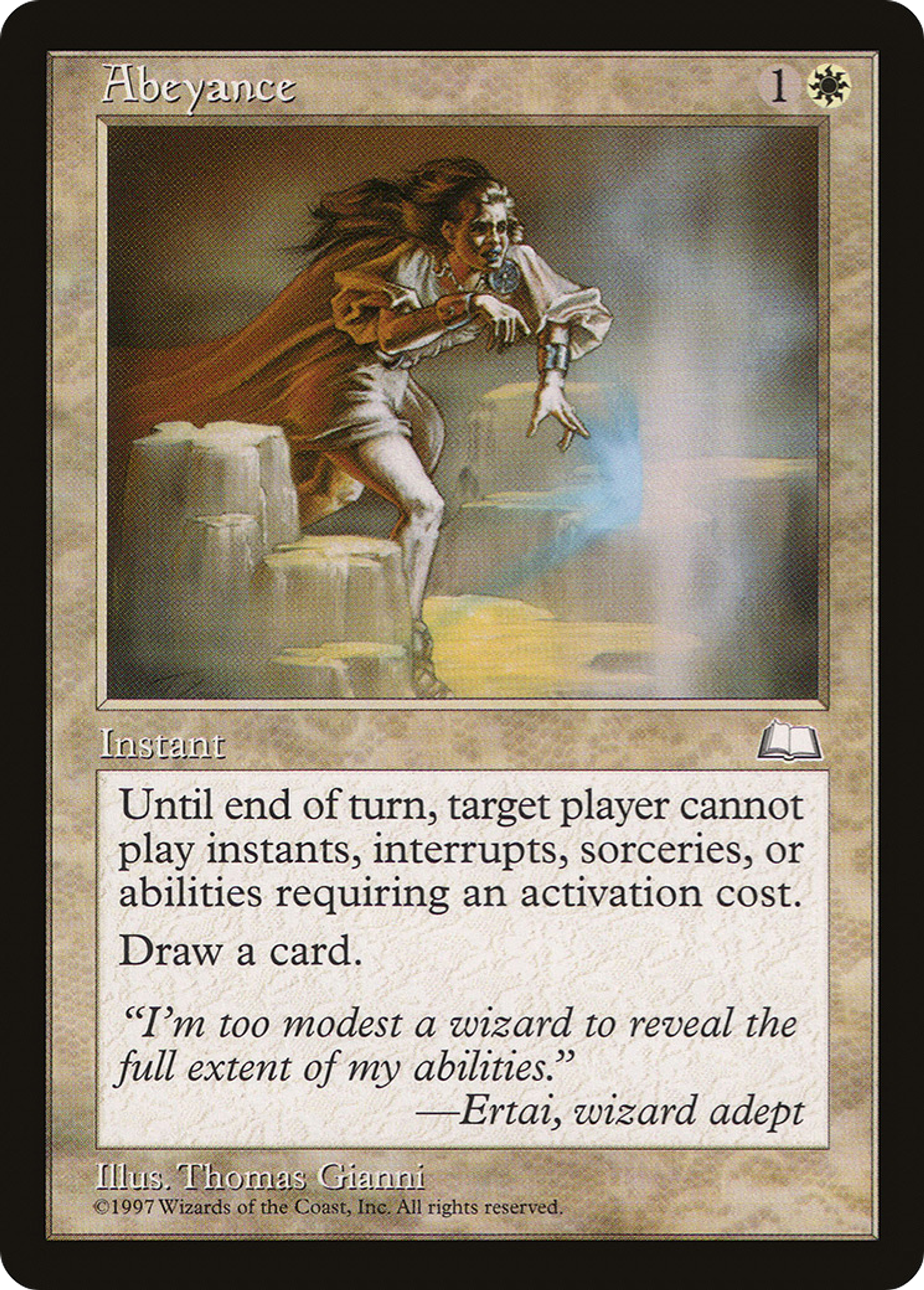 Abeyance — Weatherlight — Magic: The Gathering