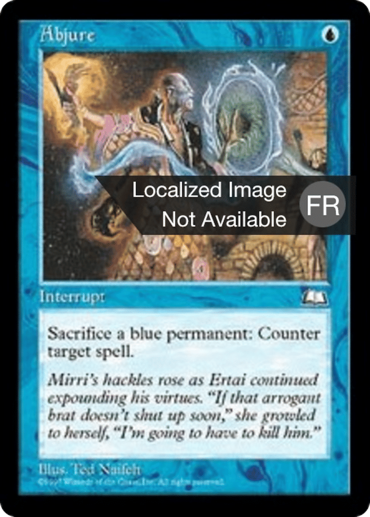 Abjuration — Weatherlight — Magic: The Gathering
