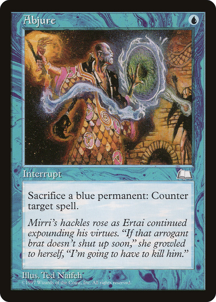 Abjure — Weatherlight — Magic: The Gathering