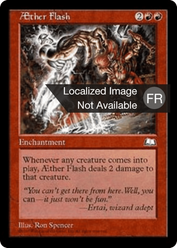 Flash d'Aether — Weatherlight — Magic: The Gathering