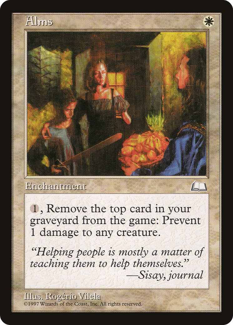 Alms — Weatherlight — Magic: The Gathering