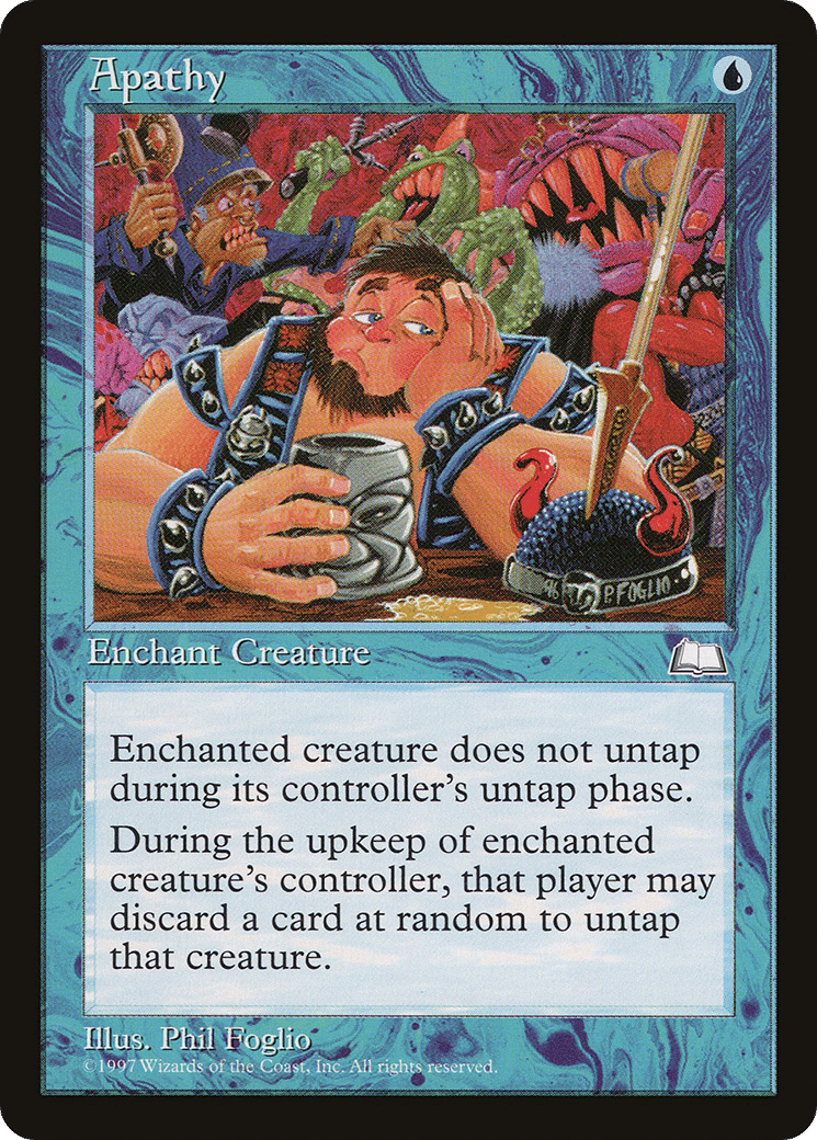 Apathy — Weatherlight — Magic: The Gathering