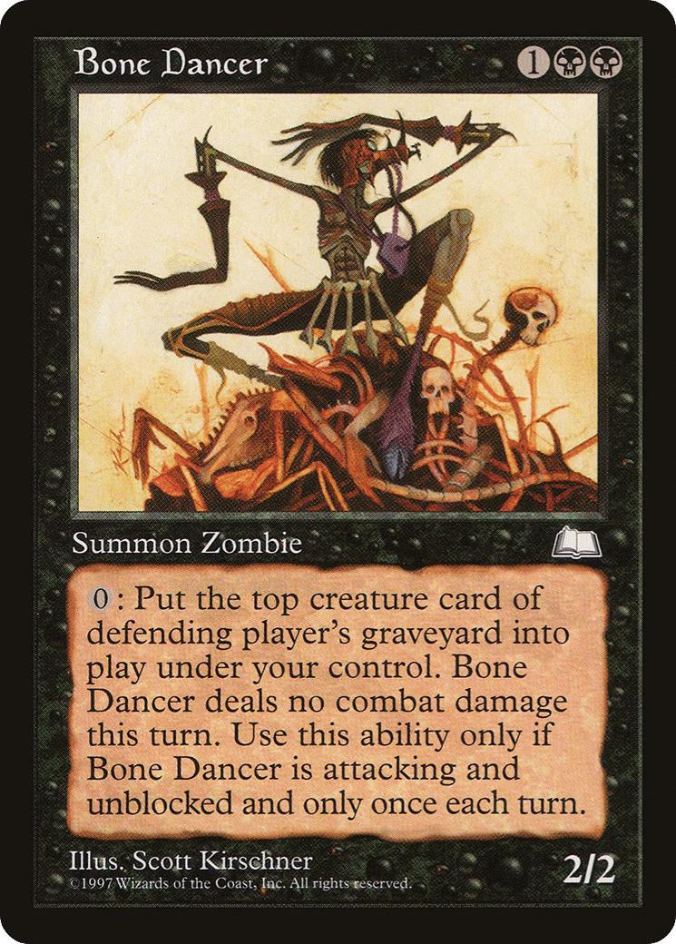 Bone Dancer — Weatherlight — Magic: The Gathering