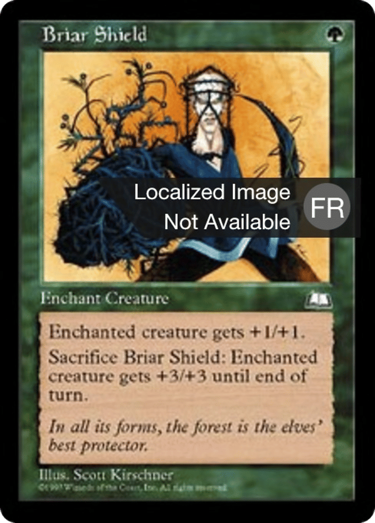 Bouclier de ronces — Weatherlight — Magic: The Gathering