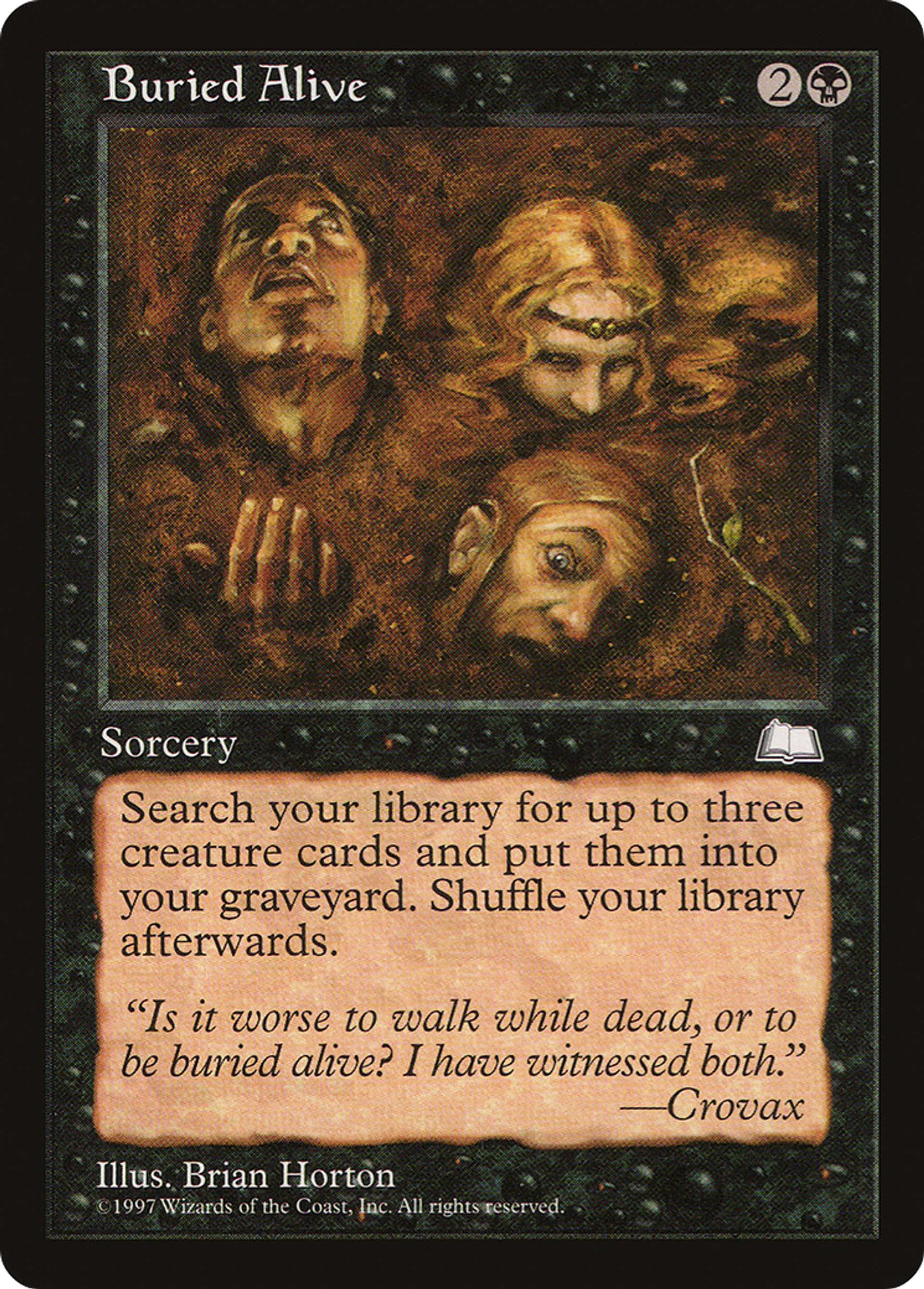 Buried Alive — Weatherlight — Magic: The Gathering