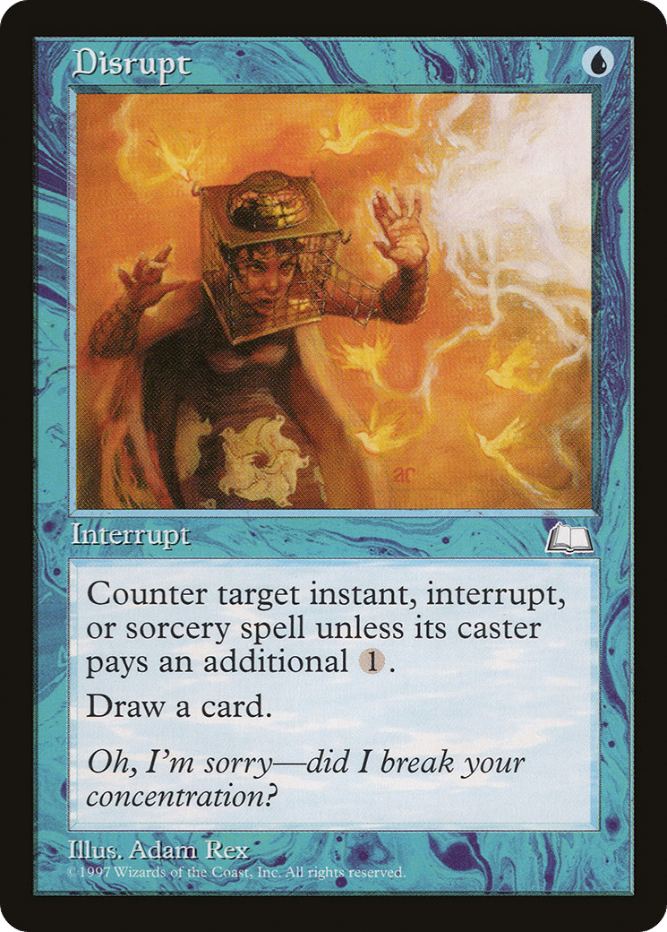 Disrupt — Weatherlight — Magic: The Gathering