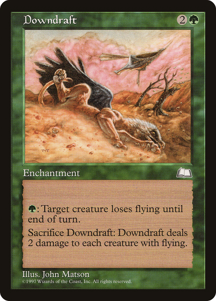 Downdraft — Weatherlight — Magic: The Gathering