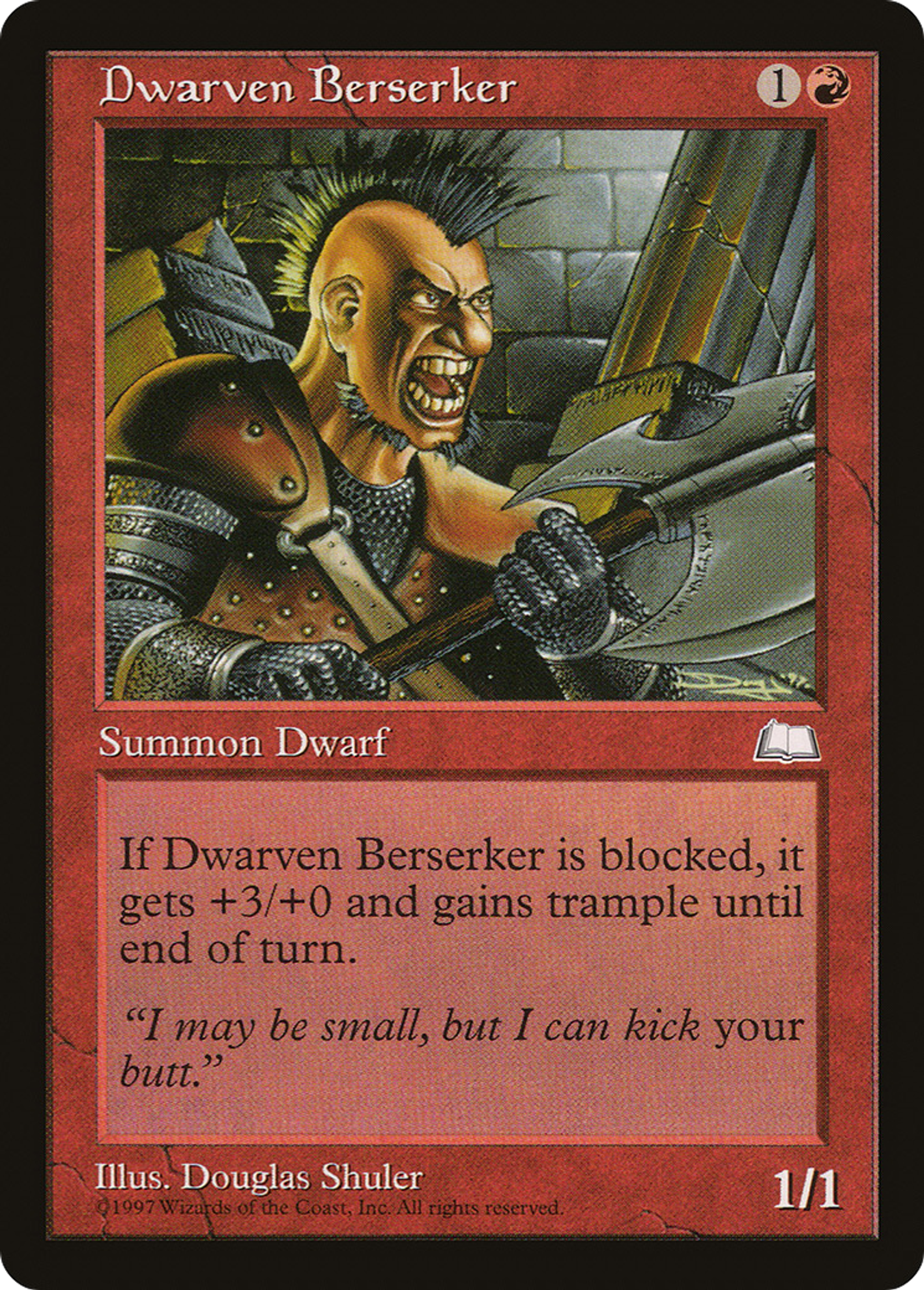 Berserker nain — Weatherlight — Magic: The Gathering