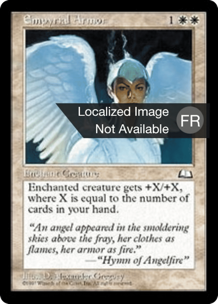Armure empyrée — Weatherlight — Magic: The Gathering