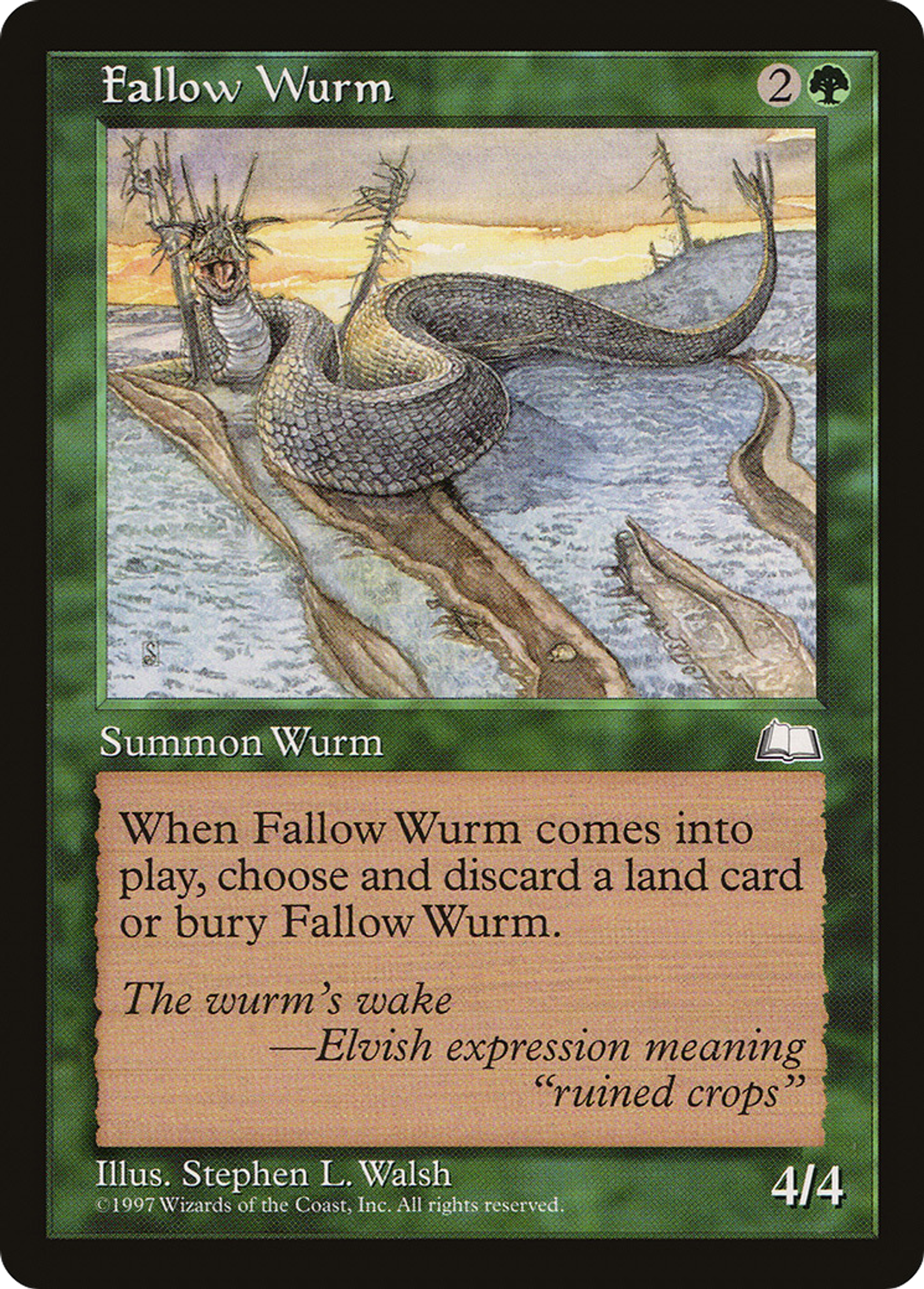 Guivre des jachères — Weatherlight — Magic: The Gathering
