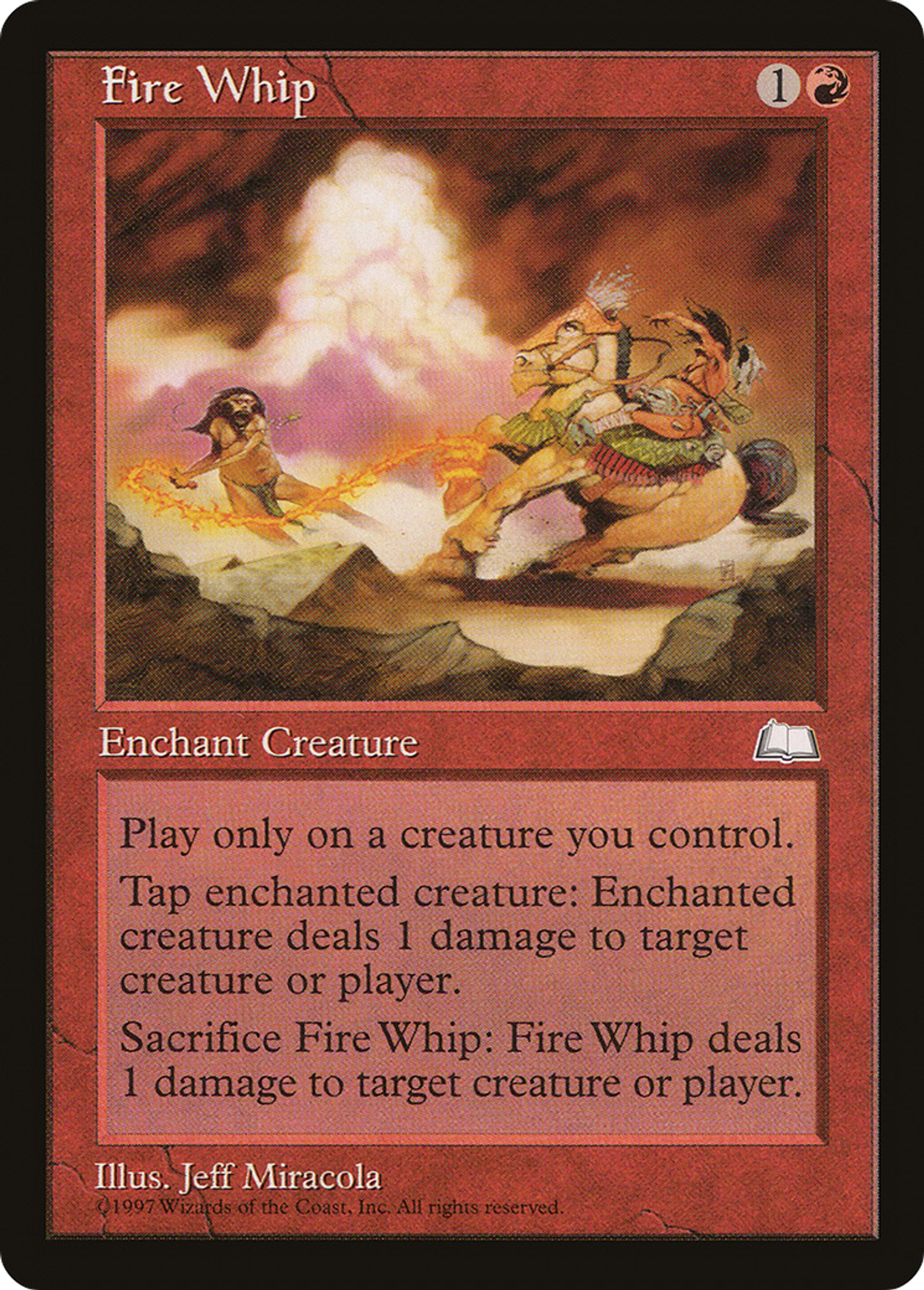 Fire Whip — Weatherlight — Magic: The Gathering