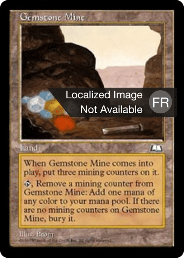 Mine de gemmes — Weatherlight — Magic: The Gathering
