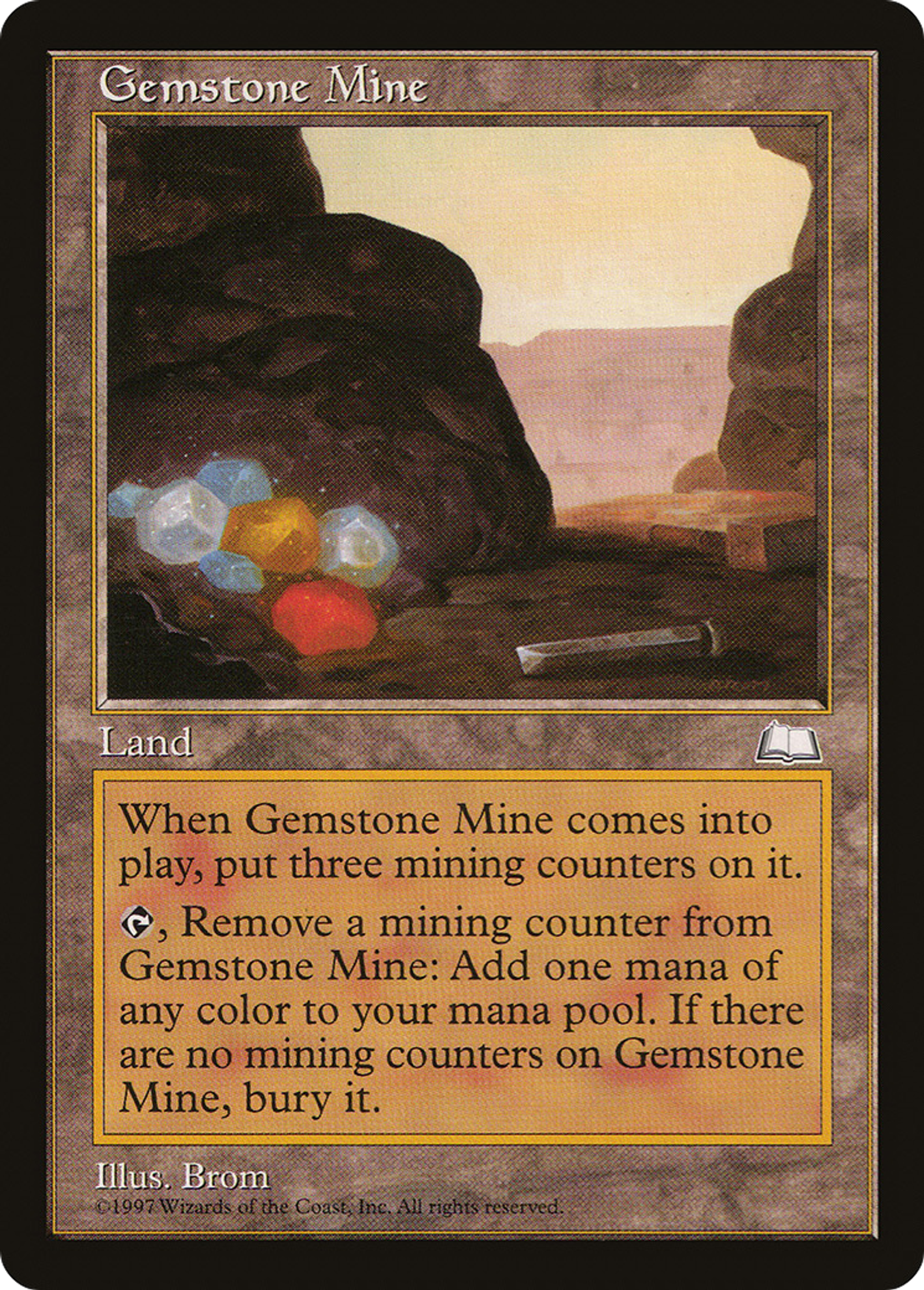 Gemstone Mine — Weatherlight — Magic: The Gathering