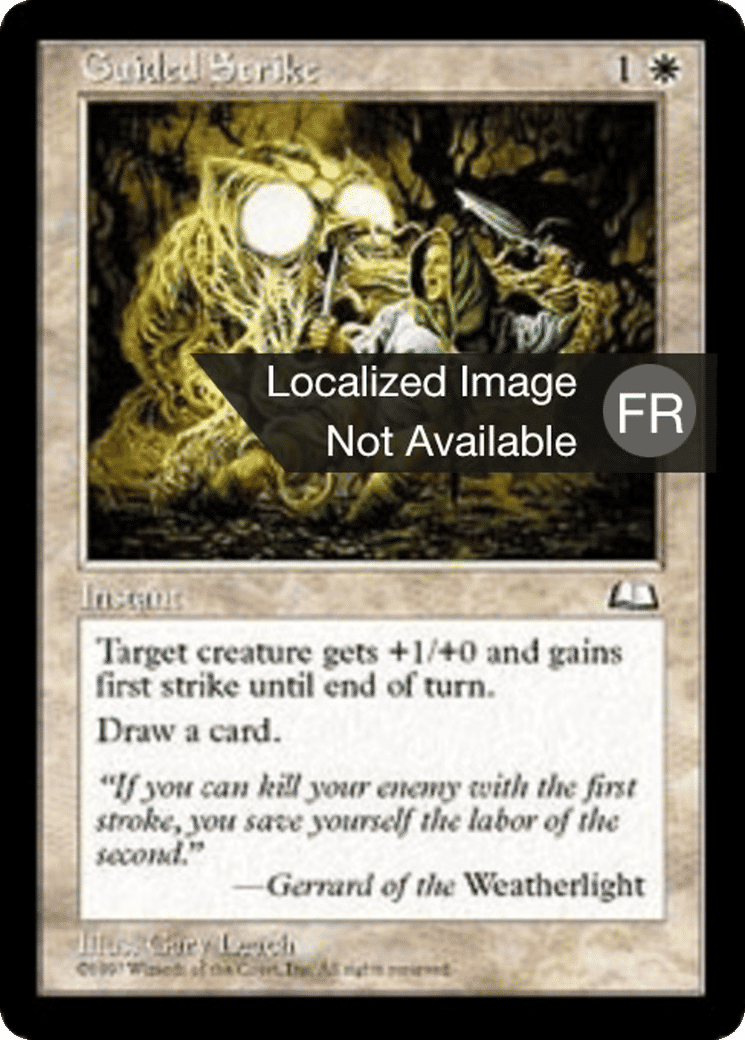 Frappe précise — Weatherlight — Magic: The Gathering