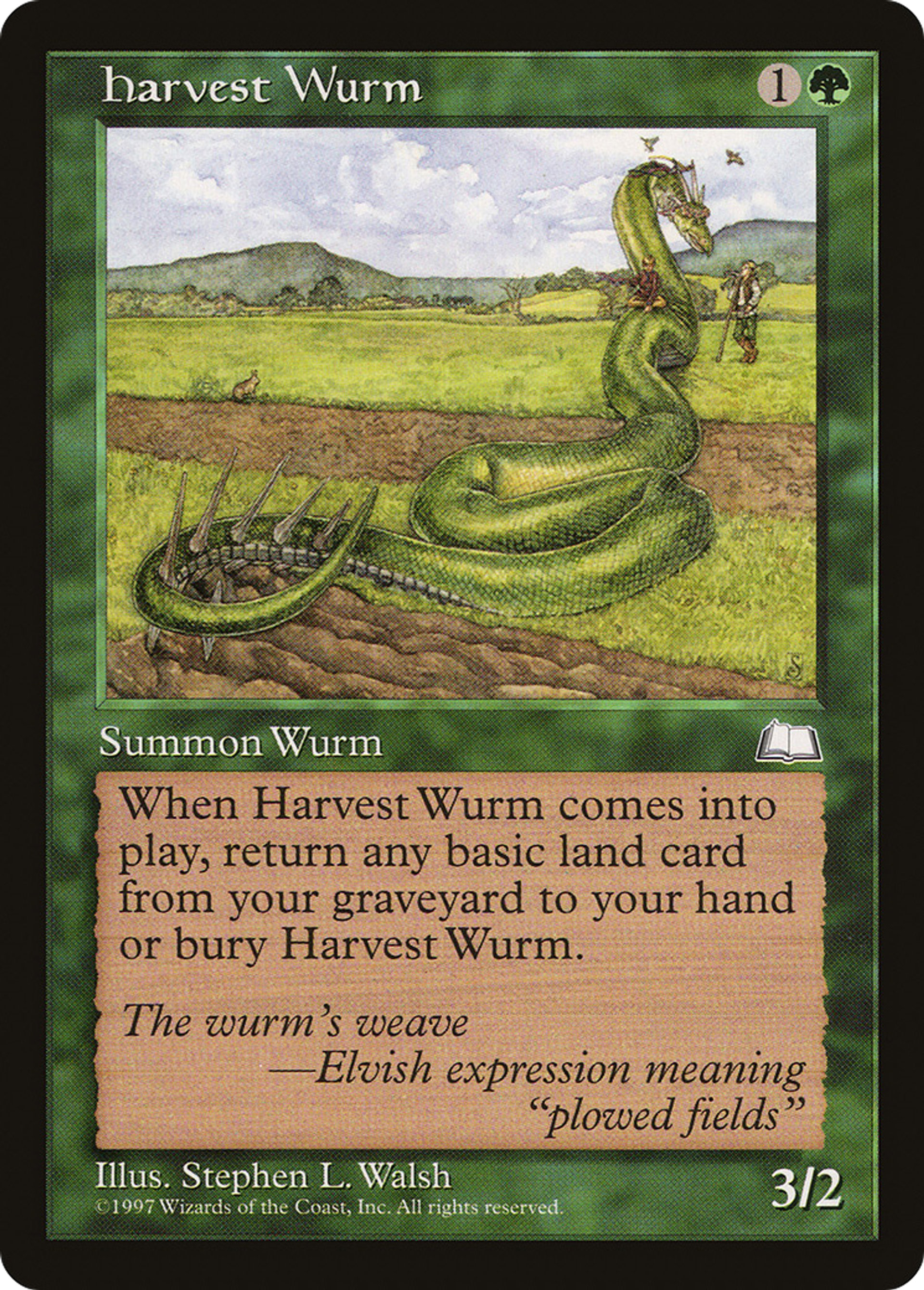 Guivre des moissons — Weatherlight — Magic: The Gathering
