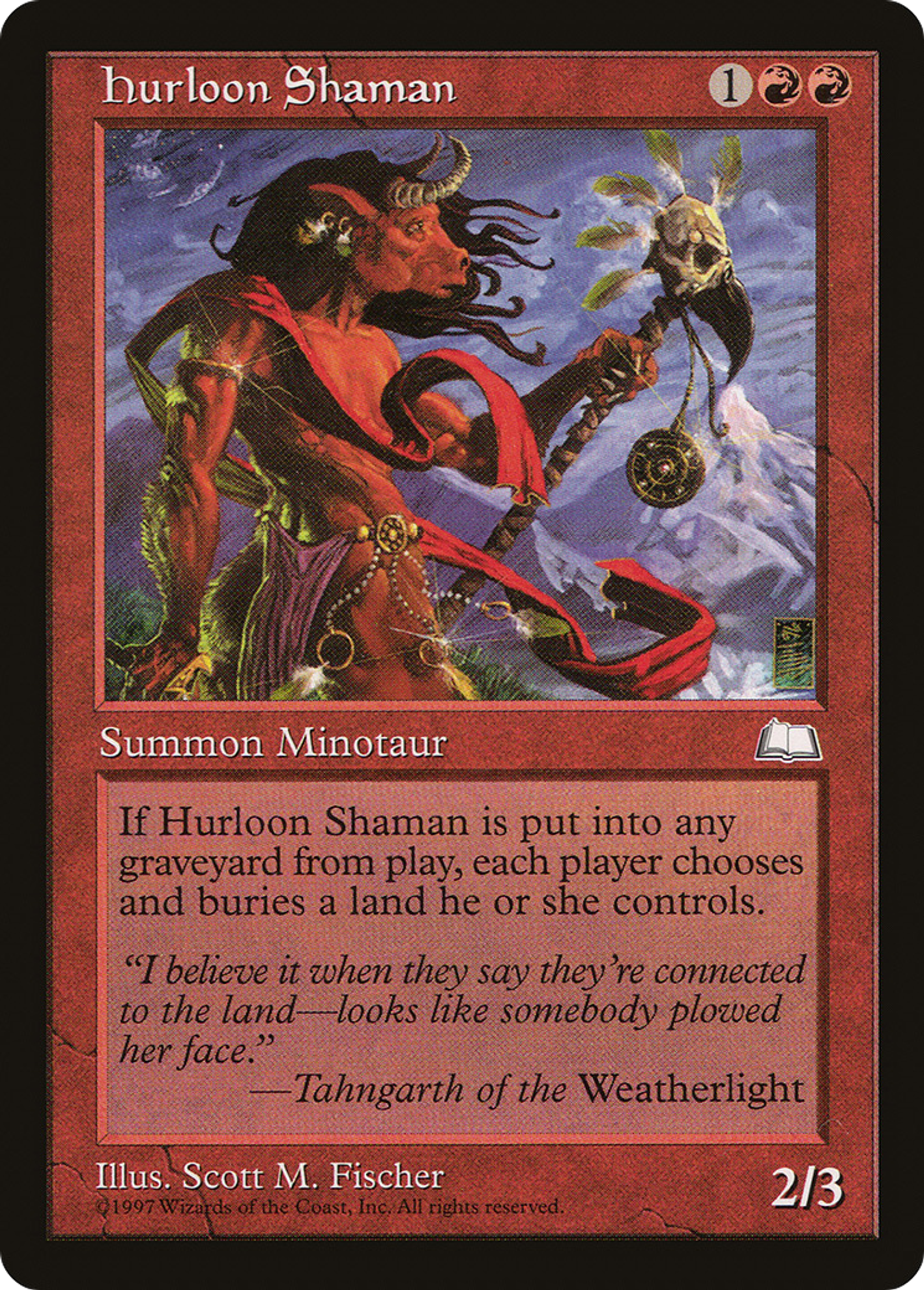 Shamane de l'Hurloon — Weatherlight — Magic: The Gathering