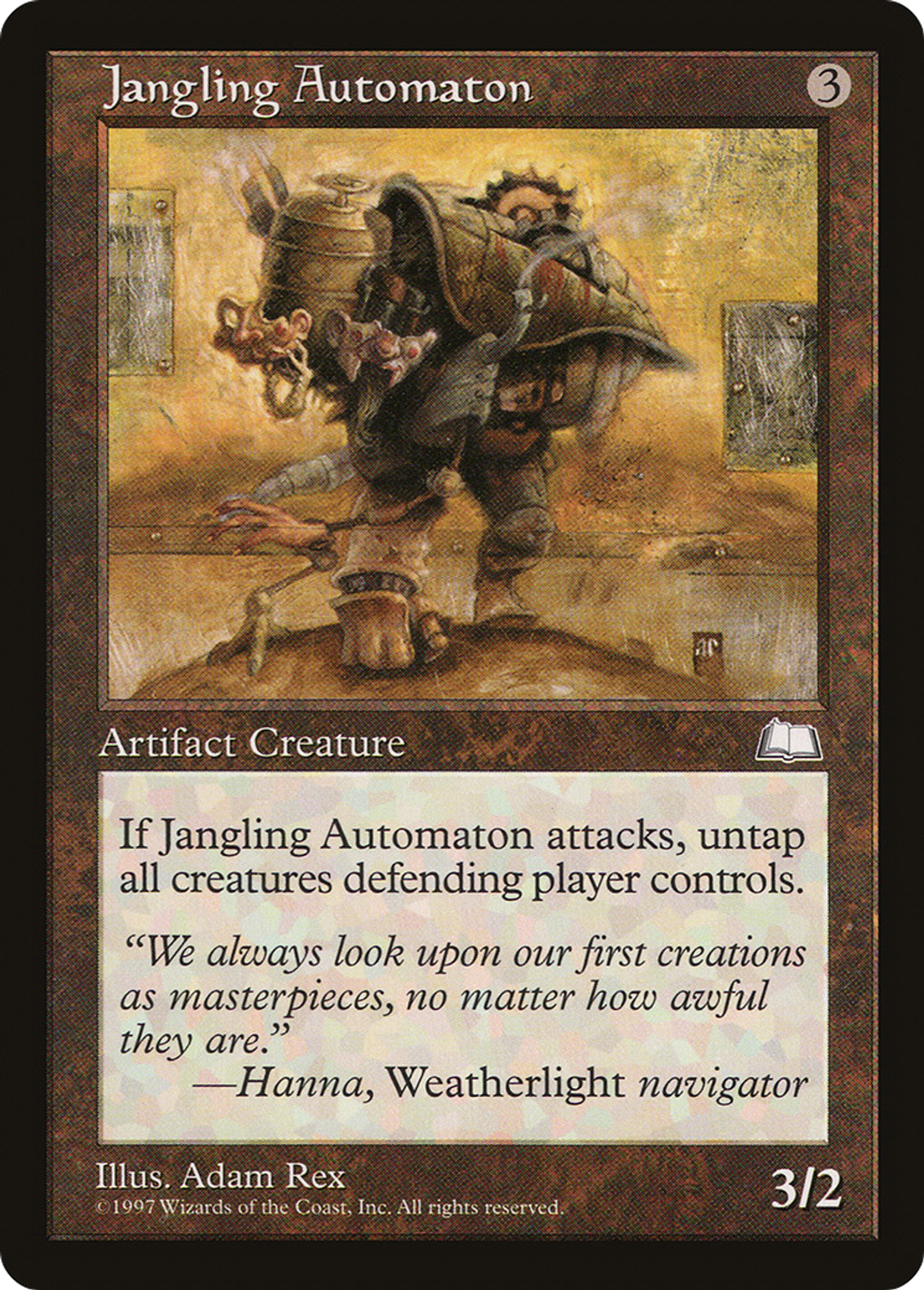 Automate cliquetant — Weatherlight — Magic: The Gathering