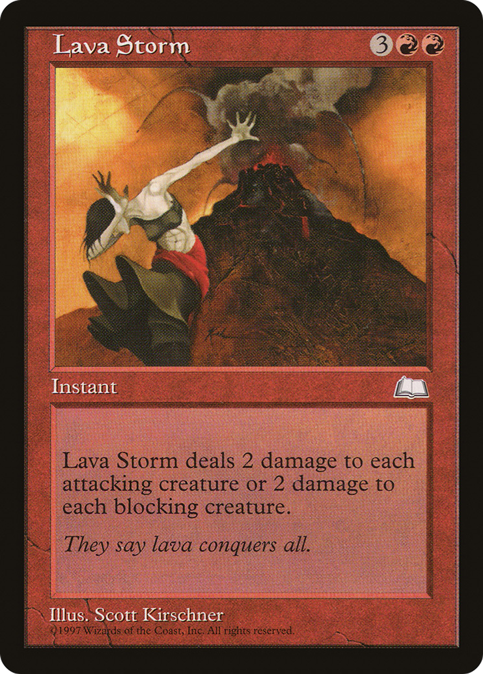 Tempête de lave — Weatherlight — Magic: The Gathering