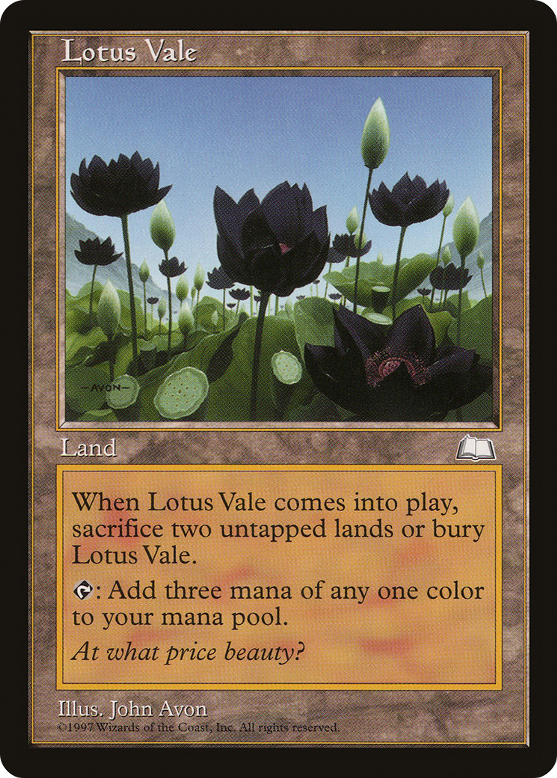 Lotus Vale — Weatherlight — Magic: The Gathering