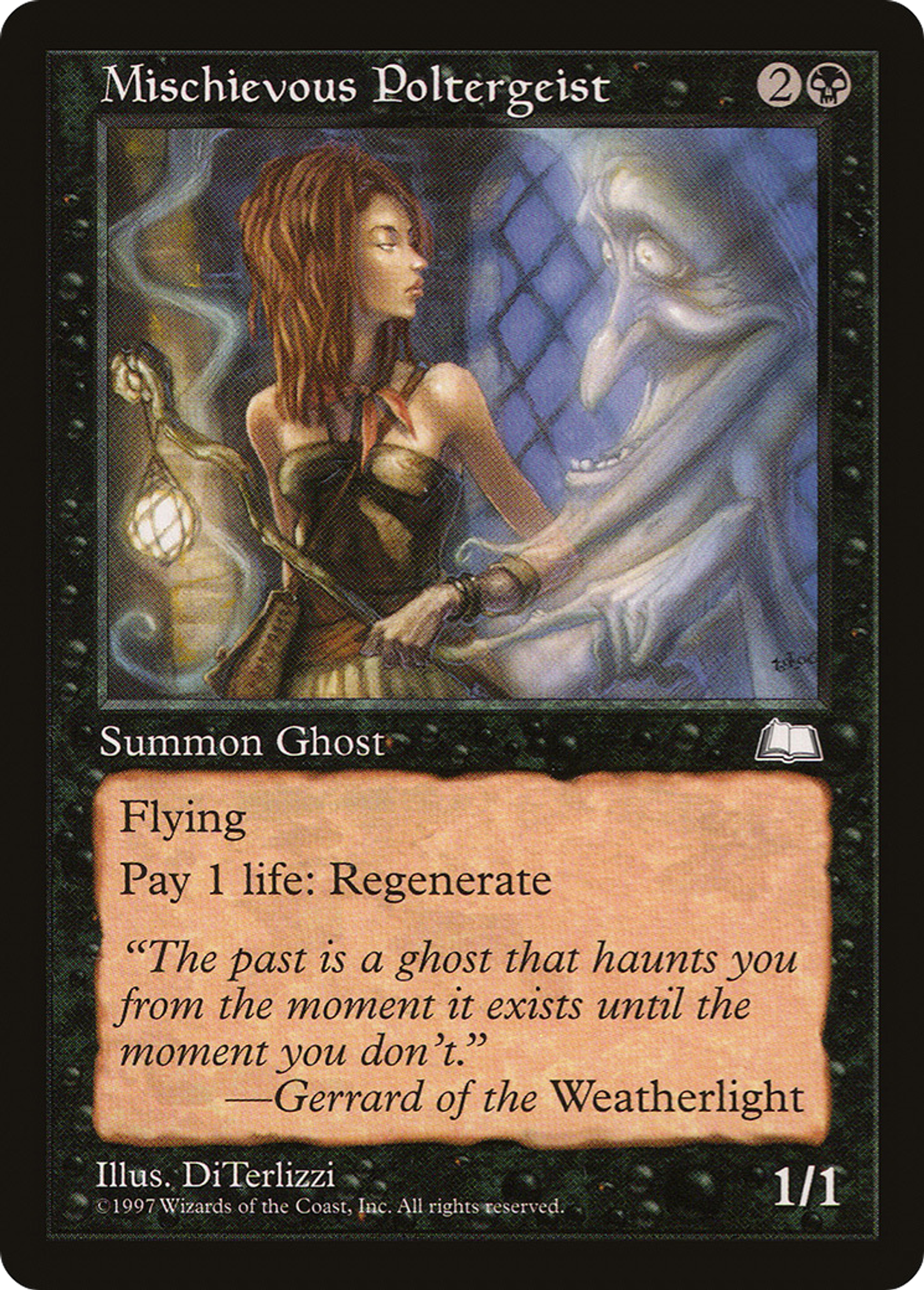 Poltergeist malicieux — Weatherlight — Magic: The Gathering