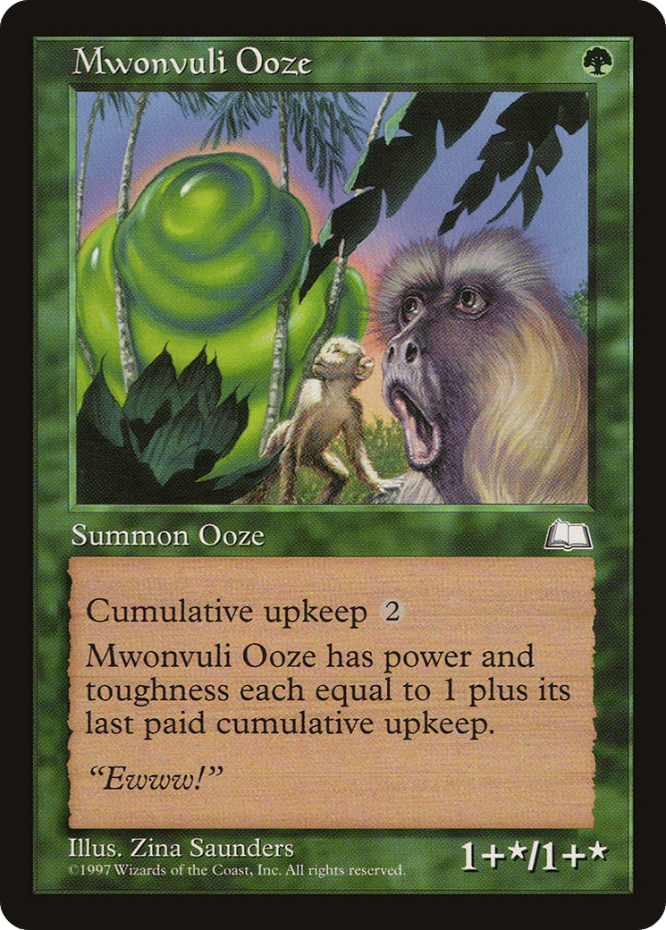 Mwonvuli Ooze — Weatherlight — Magic: The Gathering