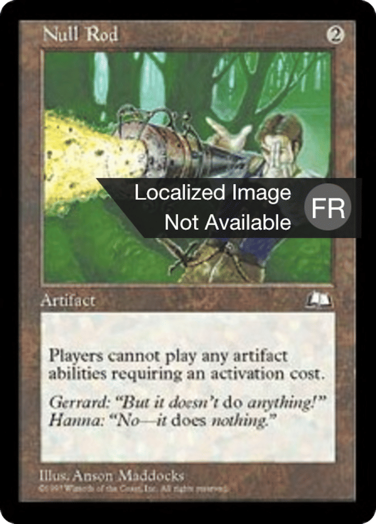Baguette de cassation — Weatherlight — Magic: The Gathering