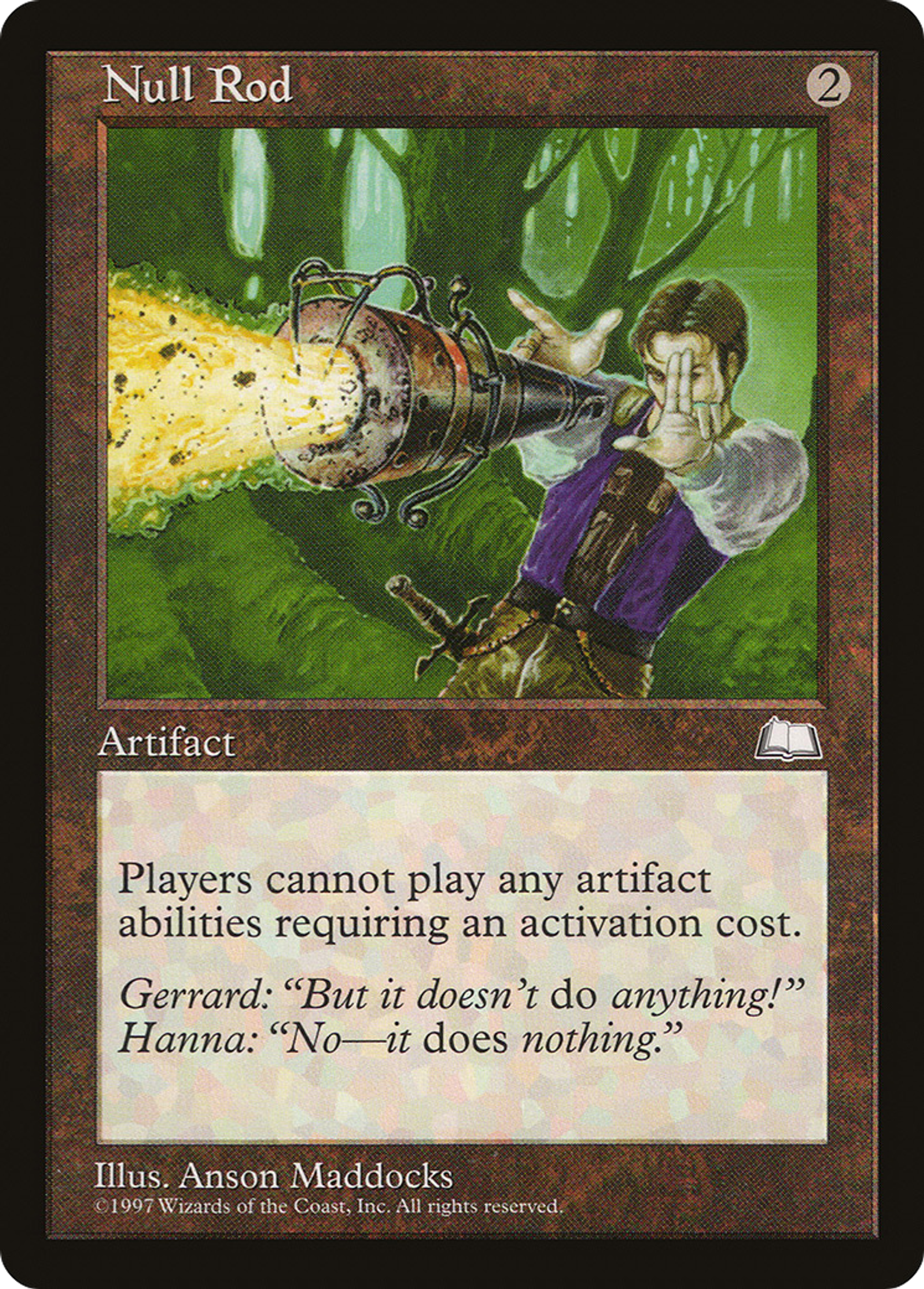 Null Rod — Weatherlight — Magic: The Gathering