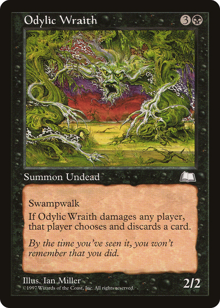 Odylic Wraith — Weatherlight — Magic: The Gathering