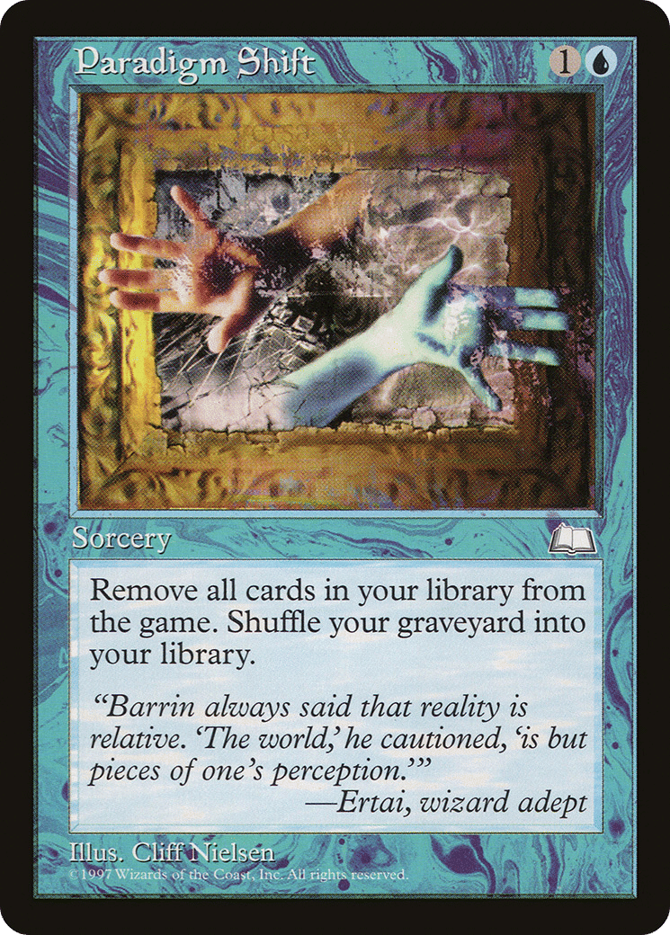 Paradigm Shift — Weatherlight — Magic: The Gathering