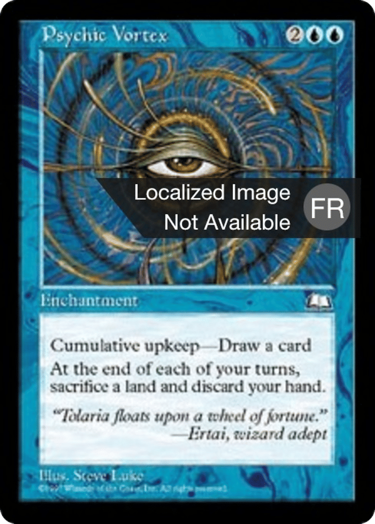 Vortex psychique — Weatherlight — Magic: The Gathering