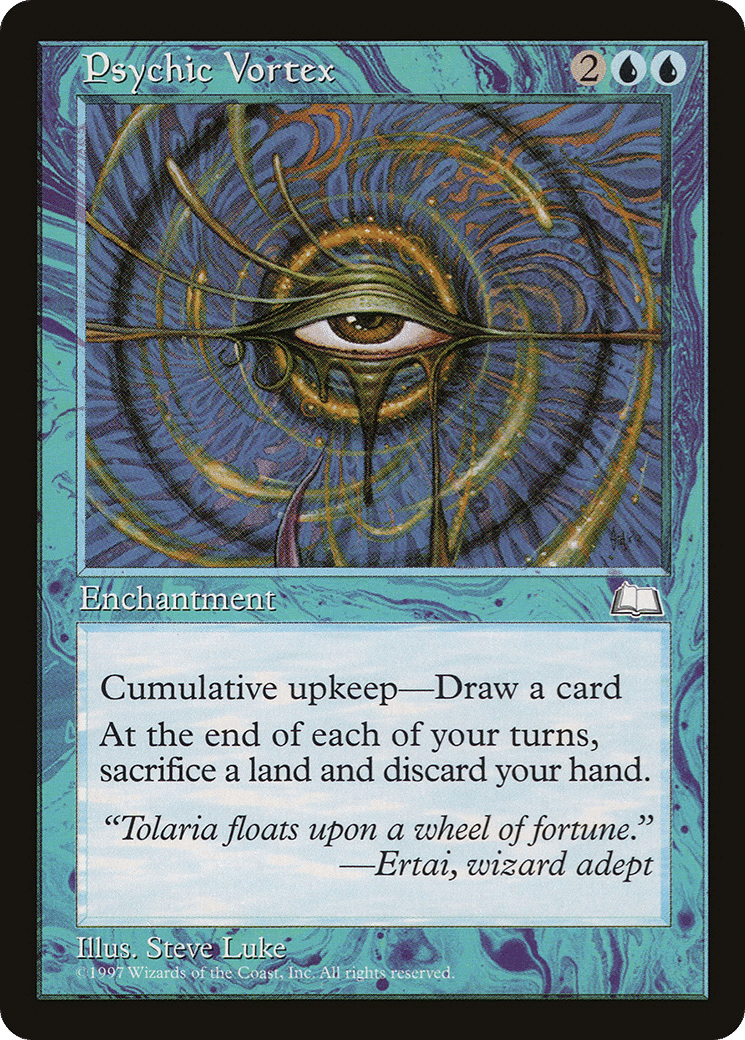Psychic Vortex — Weatherlight — Magic: The Gathering
