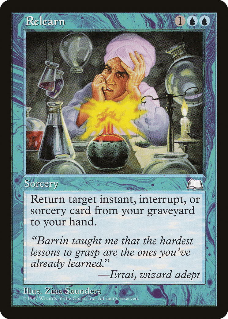 Relearn — Weatherlight — Magic: The Gathering