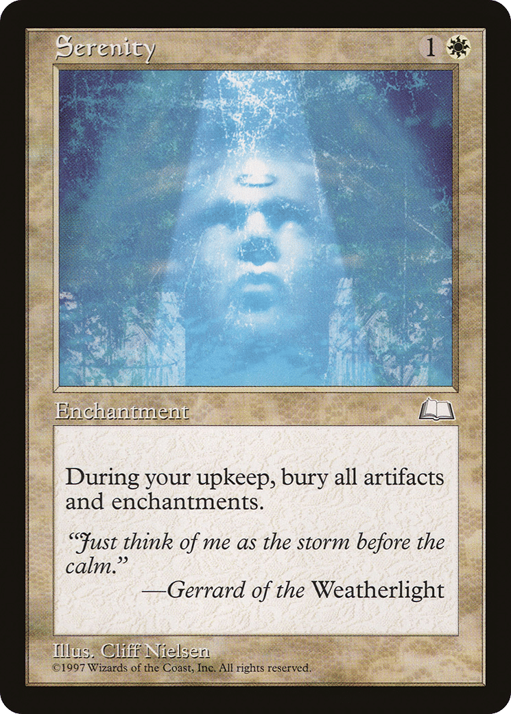 Serenity — Weatherlight — Magic: The Gathering