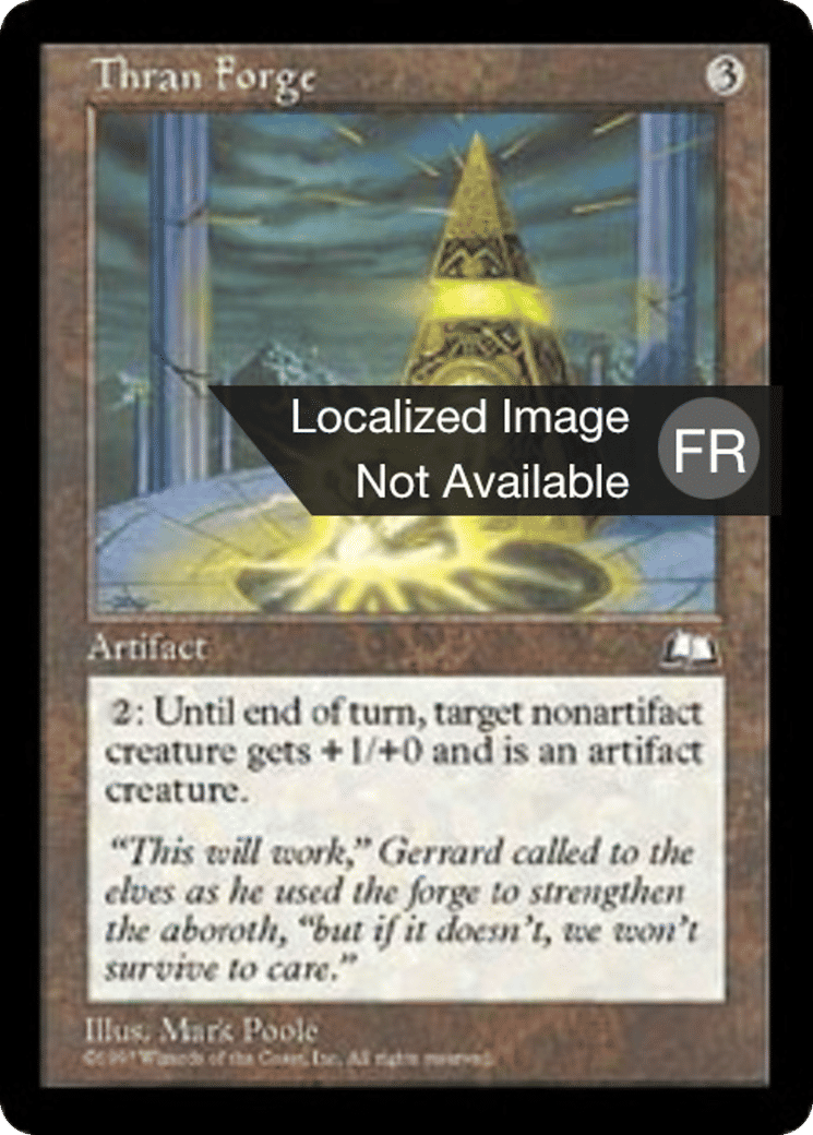Forge de Thran — Weatherlight — Magic: The Gathering