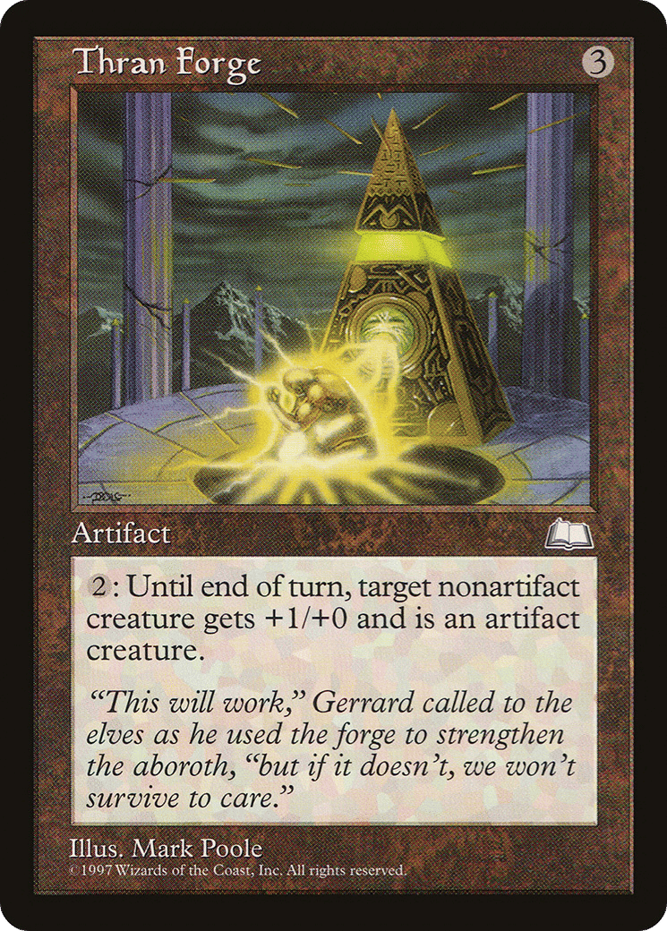 Thran Forge — Weatherlight — Magic: The Gathering