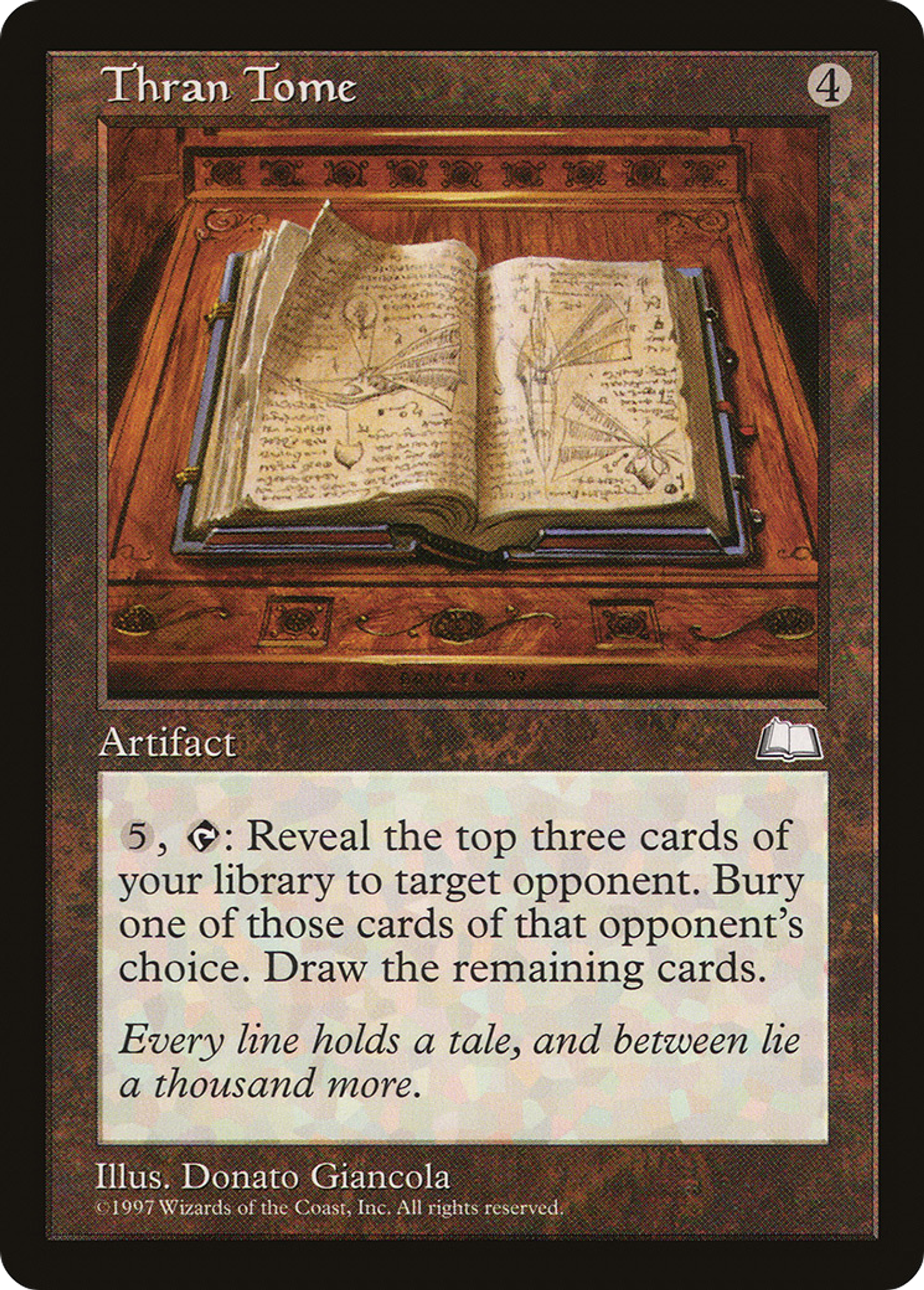Grimoire de Thran — Weatherlight — Magic: The Gathering