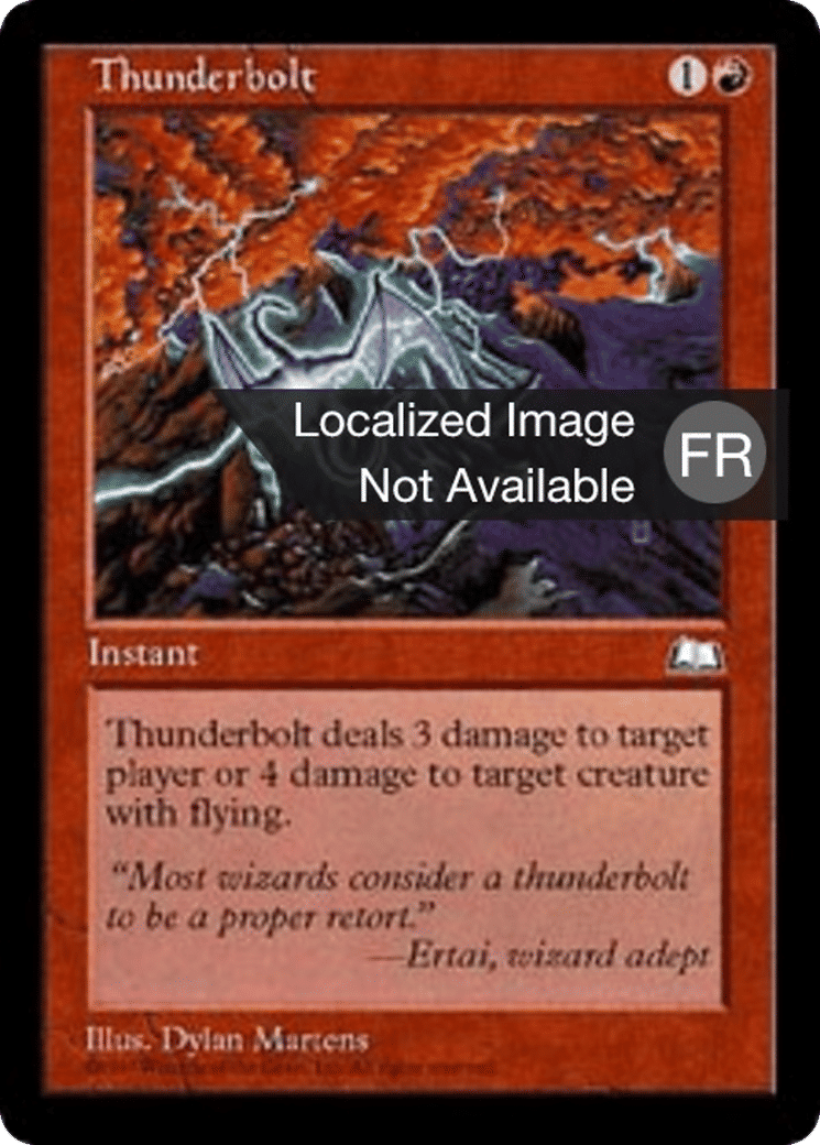 Éclair foudroyant — Weatherlight — Magic: The Gathering