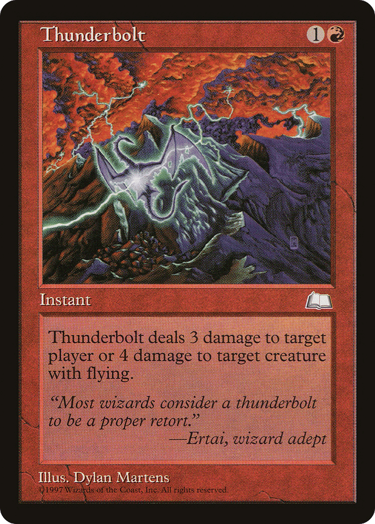 Thunderbolt — Weatherlight — Magic: The Gathering