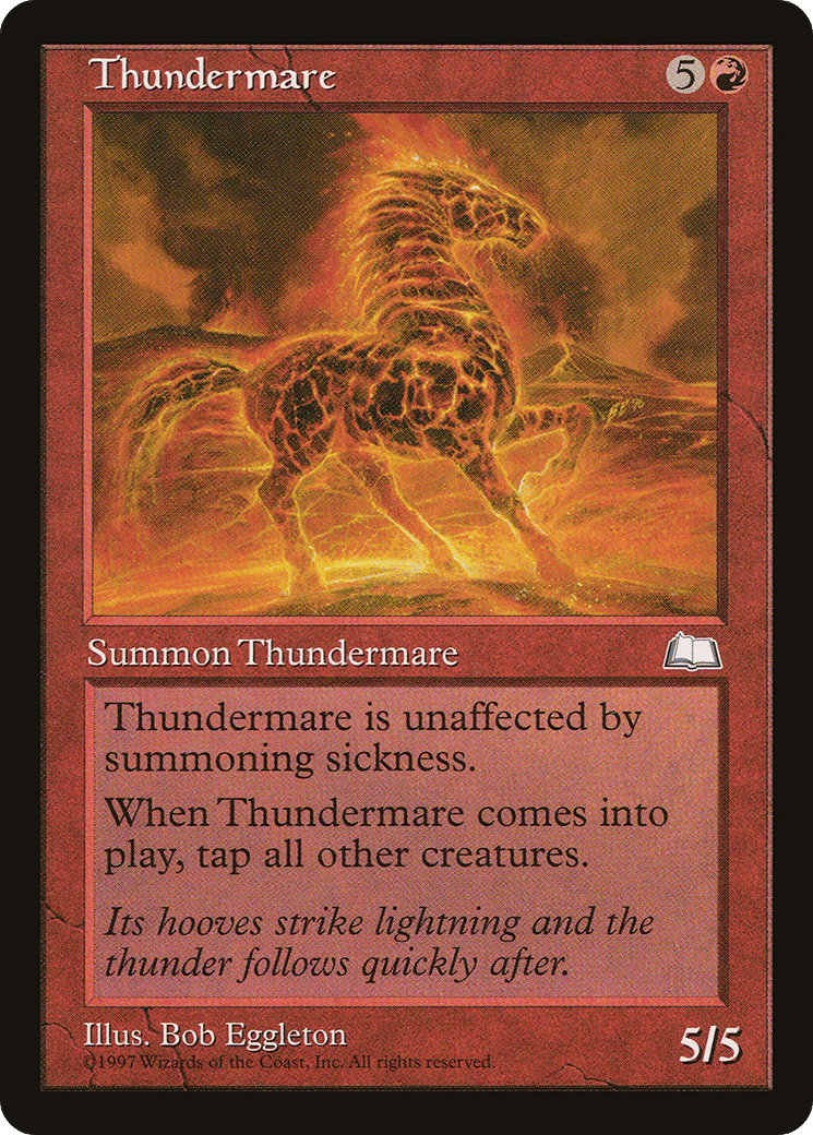 Thundermare — Weatherlight — Magic: The Gathering