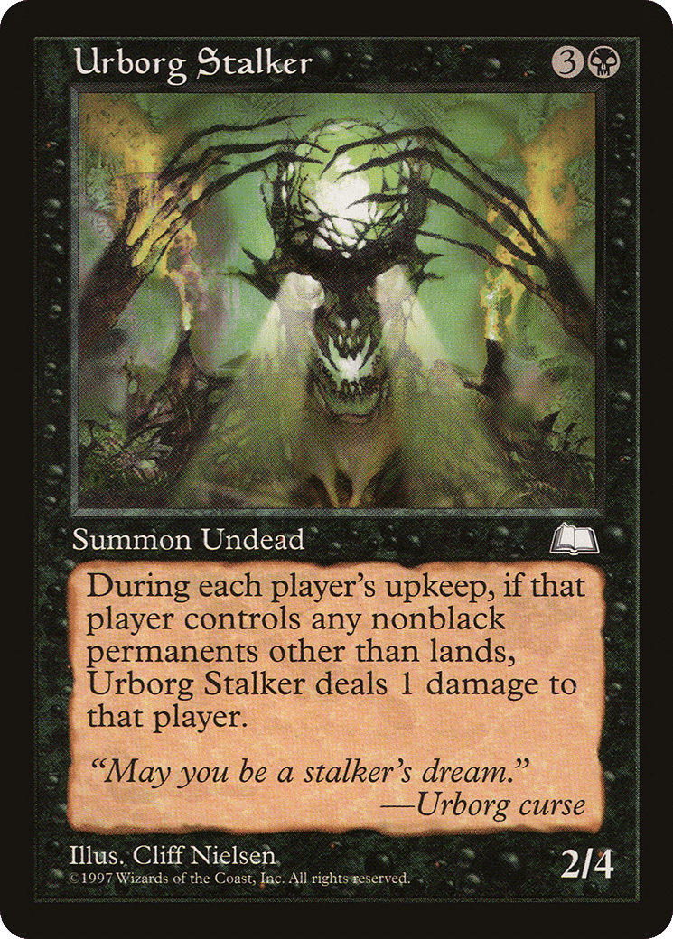 Urborg Stalker — Weatherlight — Magic: The Gathering
