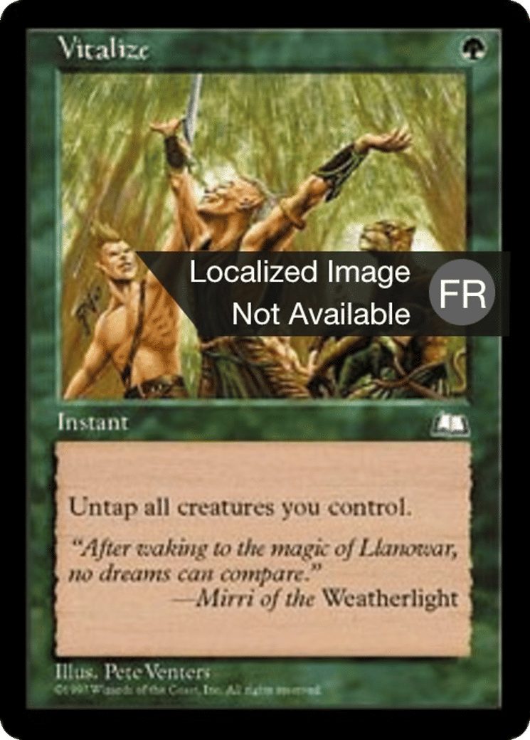 Vitalité — Weatherlight — Magic: The Gathering