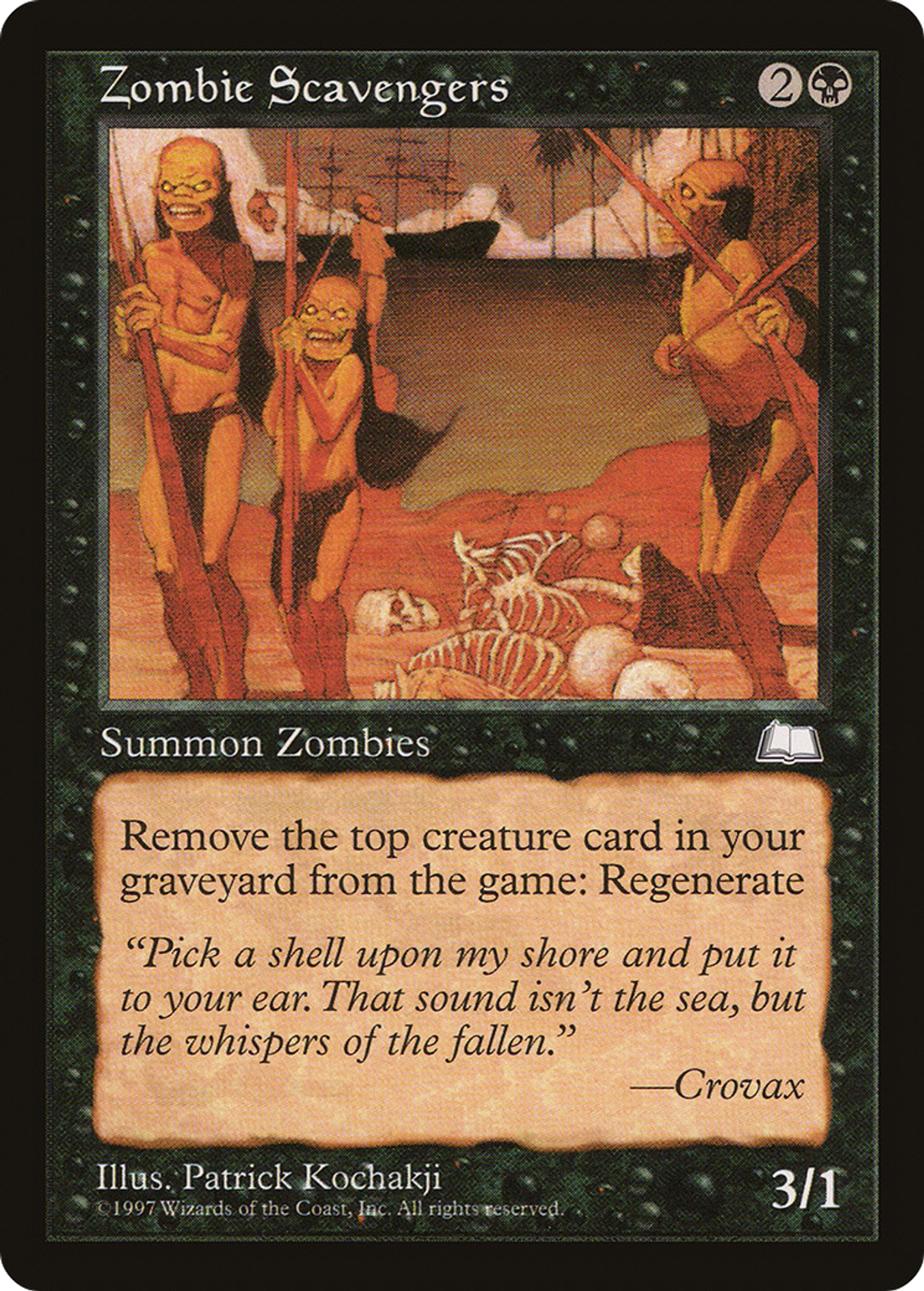 Zombies nécrophages — Weatherlight — Magic: The Gathering