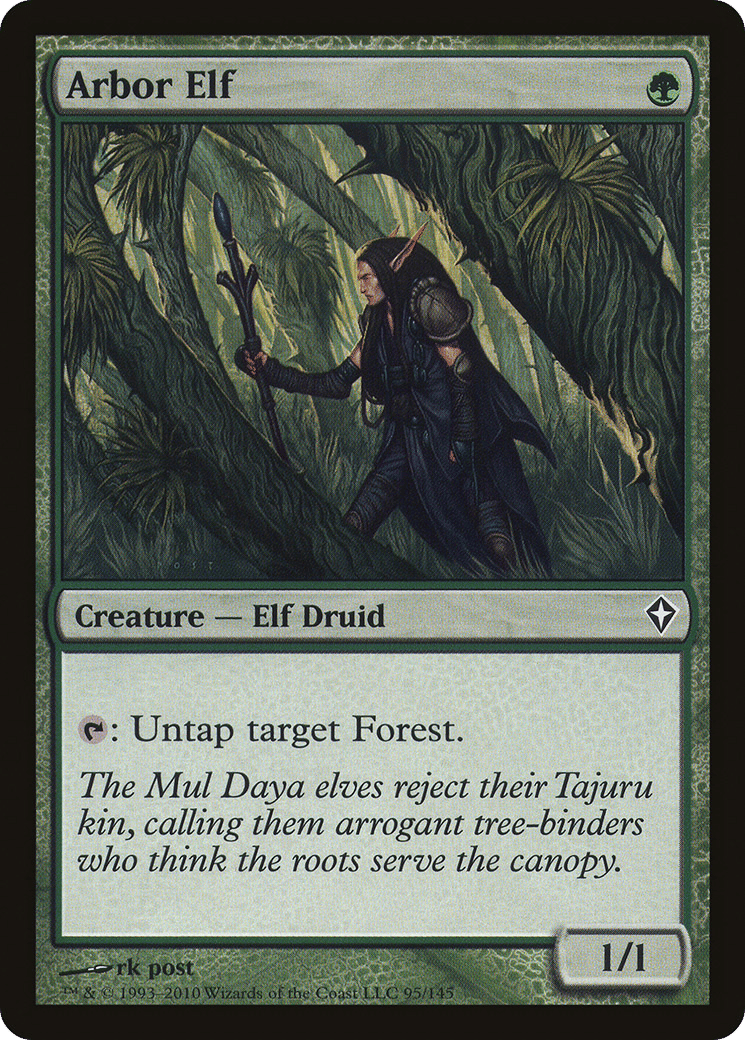Arbor Elf — Worldwake — Magic: The Gathering
