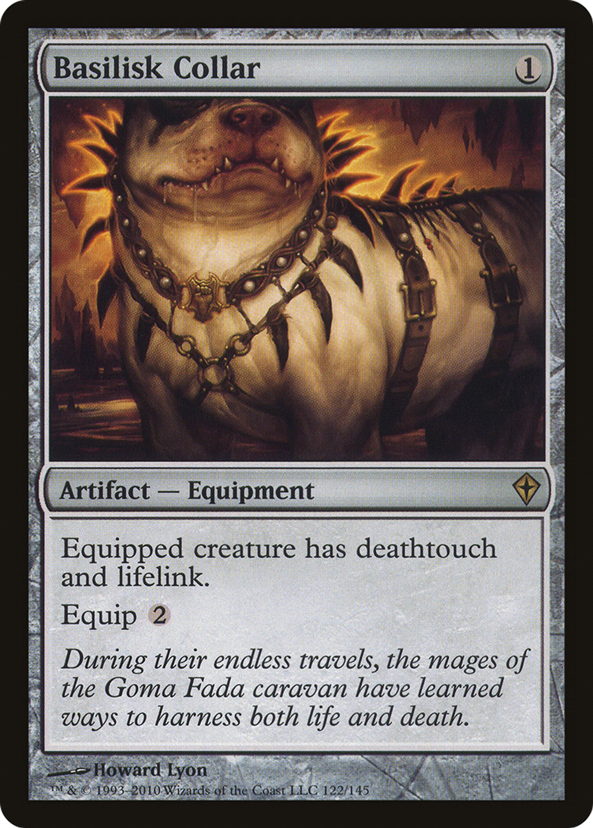Basilisk Collar — Worldwake — Magic: The Gathering