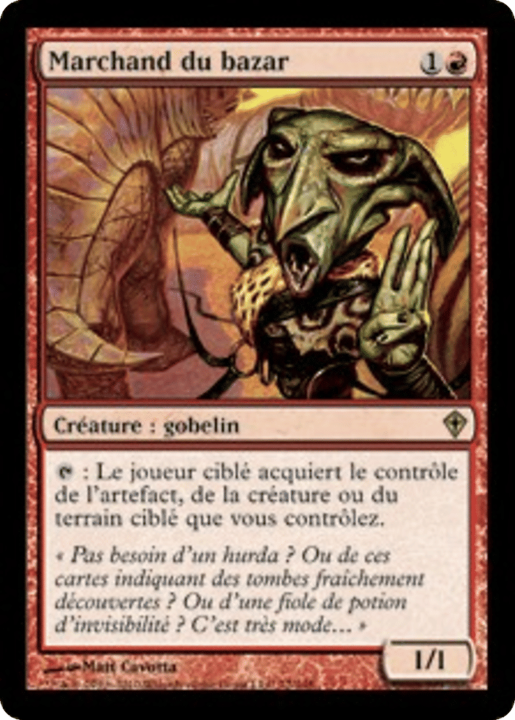 Marchand du bazar — Worldwake — Magic: The Gathering