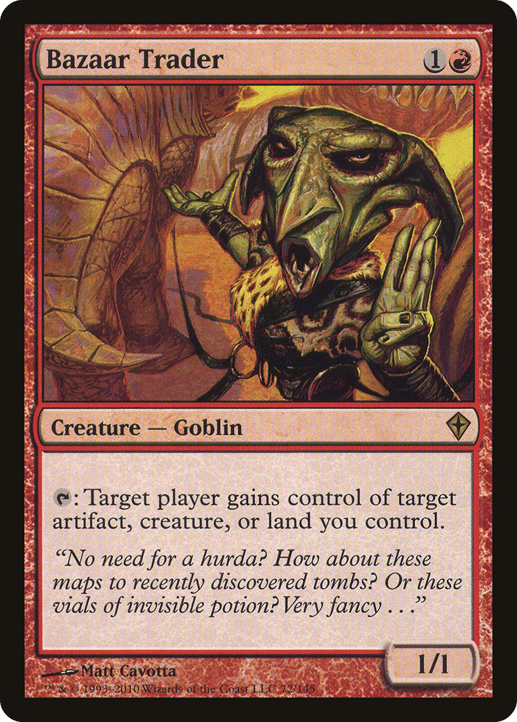 Bazaar Trader — Worldwake — Magic: The Gathering
