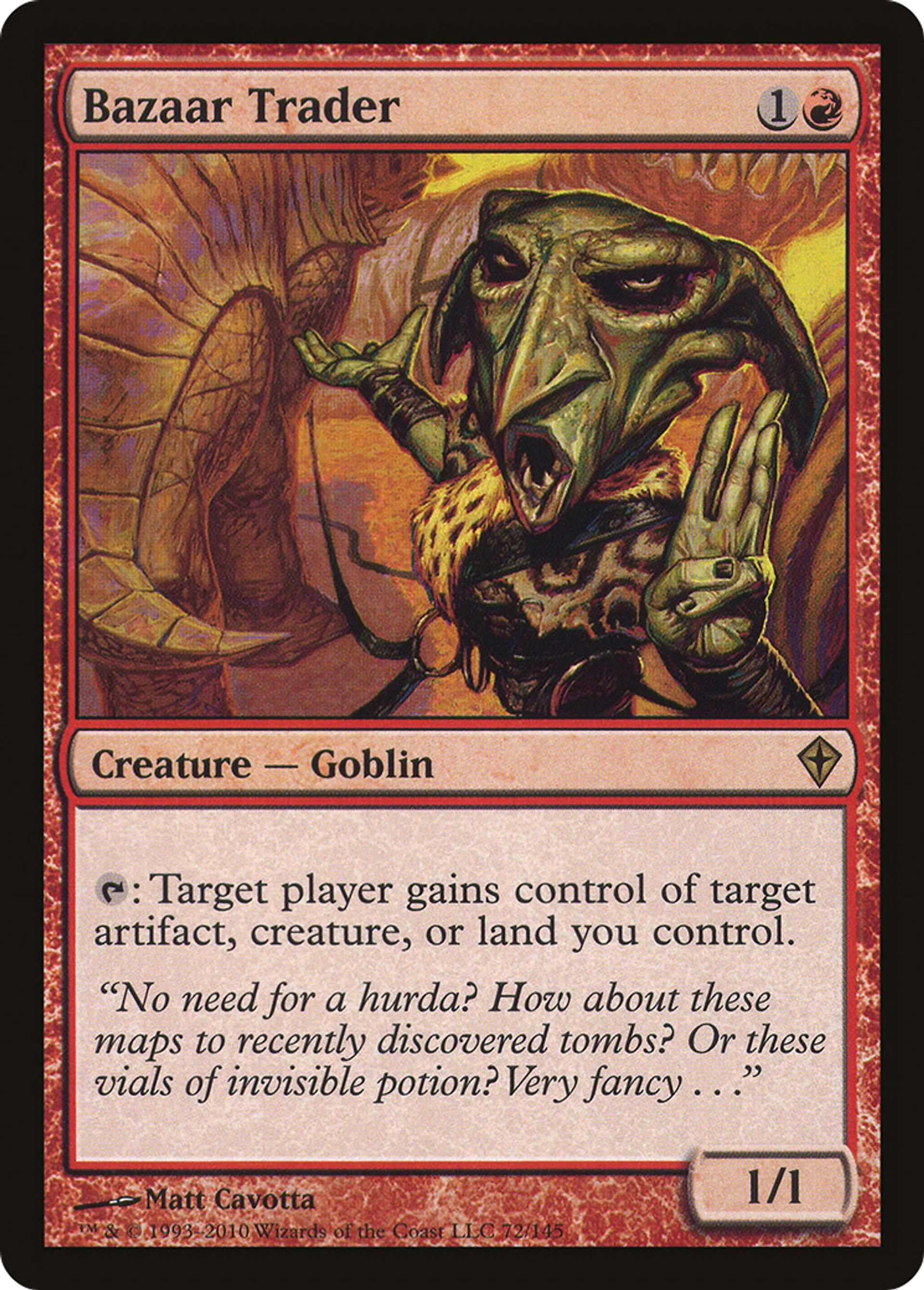 Marchand du bazar — Worldwake — Magic: The Gathering